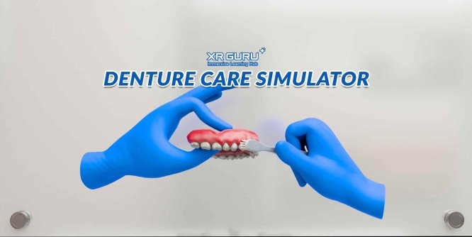 Denture Care Simulator Oculus Meta Quest VR Game<span class="mi-jiaobiao" style="background-color: #f50a0a;">Medical Free</span>