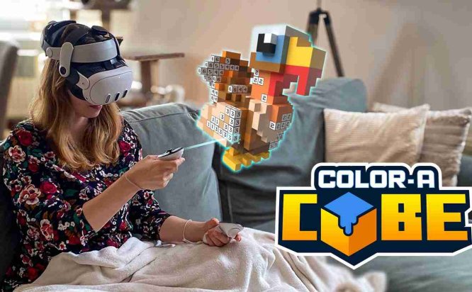 Color A Cube Oculus Meta Quest VR Game<span class="mi-jiaobiao" style="background-color: #ff0000;">Puzzle Free</span>