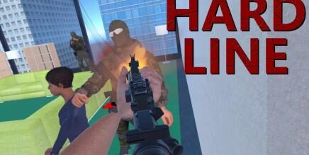 Hard Line Oculus Meta Quest VR game<span class="mi-jiaobiao" style="background-color: #c70032;">Shooting</span>