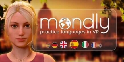 Mondly–Practice Languages VR Oculus Meta Quest game<span class="mi-jiaobiao" style="background-color: #99008c;">Language Learning</span>