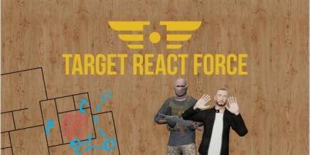 Target React Force Oculus Meta Quest VR game<span class="mi-jiaobiao" style="background-color: #ff0000;">Shooting Free</span>