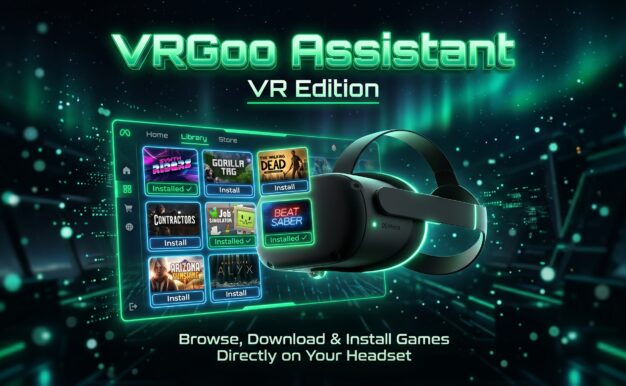 VRGoo Assistant VR Headset Edition<span class="mi-jiaobiao" style="background-color: #b300ad;">File Manager Free</span>
