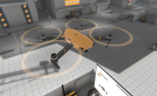 Drone Simulator VR Oculus Meta Quest Game<span class="mi-jiaobiao" style="background-color: #d100b5;">Flying</span>