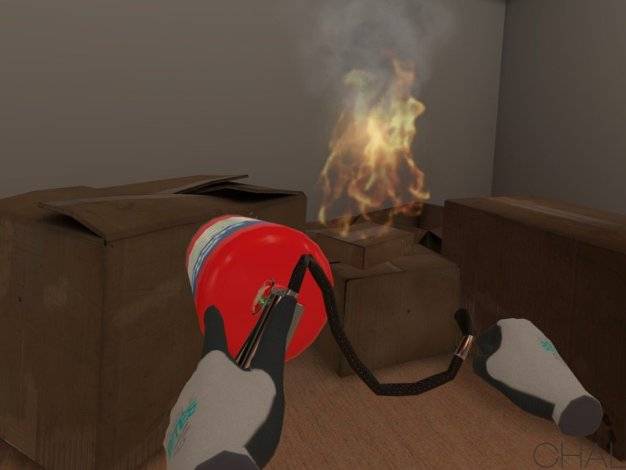 Fire Extinguisher Simulator Oculus Meta Quest VR Game<span class="mi-jiaobiao" style="background-color: #ff0000;">Education Free</span>