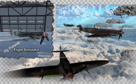 Fly Forever Flight Simulator Oculus Meta Quest VR Game