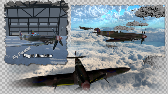 Fly Forever Flight Simulator Oculus Meta Quest VR Game<span class="mi-jiaobiao" style="background-color: #ea0b0b;">Flying Free</span>