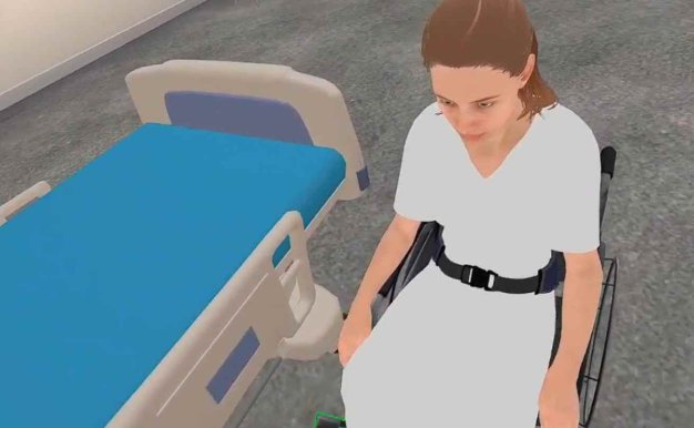Ambulate to Wheelchair Simulator Oculus Meta Quest VR Game<span class="mi-jiaobiao" style="background-color: #e01010;">Simulation Free</span>