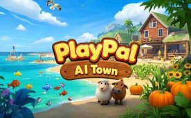PlayPal – AI Town Oculus Meta Quest VR Game