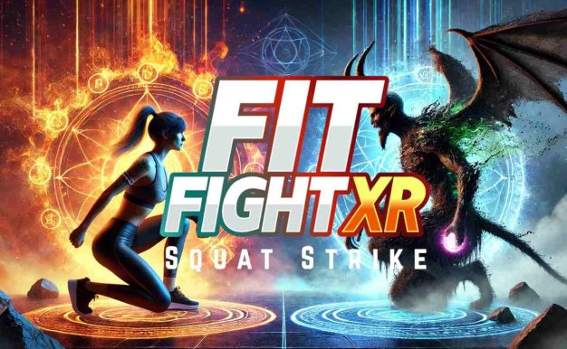 Fit Fight XR – Squat Strike Oculus Meta Quest VR Game<span class="mi-jiaobiao" style="background-color: #f10404;">Action Free</span>