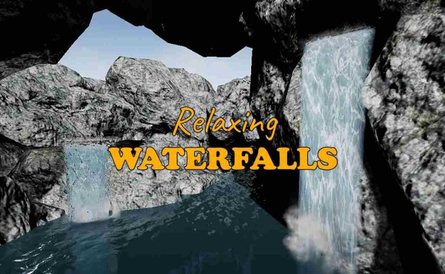 Relaxing Waterfalls Oculus Meta Quest VR Game<span class="mi-jiaobiao" style="background-color: #f10404;">Travel VIP</span>