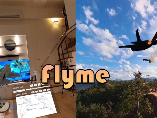 FlyMe Oculus Meta Quest VR Game<span class="mi-jiaobiao" style="background-color: #db0000;">Flying Free</span>