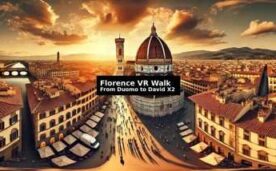 VRtravelX Florence VR Walk From Duomo to David X2 VR Game