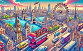 VRtravelX London Bus Tour Adventure Oculus Meta Quest VR Game
