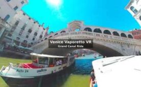 VRtravelX Venice Vaporetto Grand Canal Ride Oculus Meta Quest VR Game