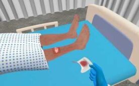 Wound Care Simulator Oculus Meta Quest VR Game