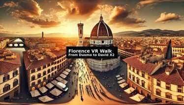 VRtravelX Florence VR Walk From Duomo to David X2 VR Game<span class="mi-jiaobiao" style="background-color: #ff0000;">Travel VIP</span>