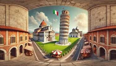 VRtravelX Pisa Discover the Piazza dei Miracoli VR Game<span class="mi-jiaobiao" style="background-color: #ff0000;">VRtravelX- Free</span>