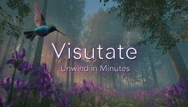 Visutate Relax Escape Explore Oculus Meta Quest VR Game<span class="mi-jiaobiao" style="background-color: #ff0000;">Arcade games VIP</span>