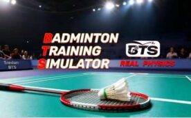 Badminton Training Simulator Oculus Meta Quest VR Game<span class="mi-jiaobiao" style="background-color: #ff0000;">Badminton VIP</span>