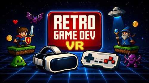RetroGameDev VR Oculus Meta Quest VR Game<span class="mi-jiaobiao" style="background-color: #ff0000;">Fighting VIP</span>