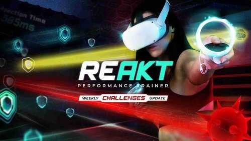 REAKT Performance Trainer Oculus Meta Quest VR Game<span class="mi-jiaobiao" style="background-color: #ff0000;">Sports VIP</span>